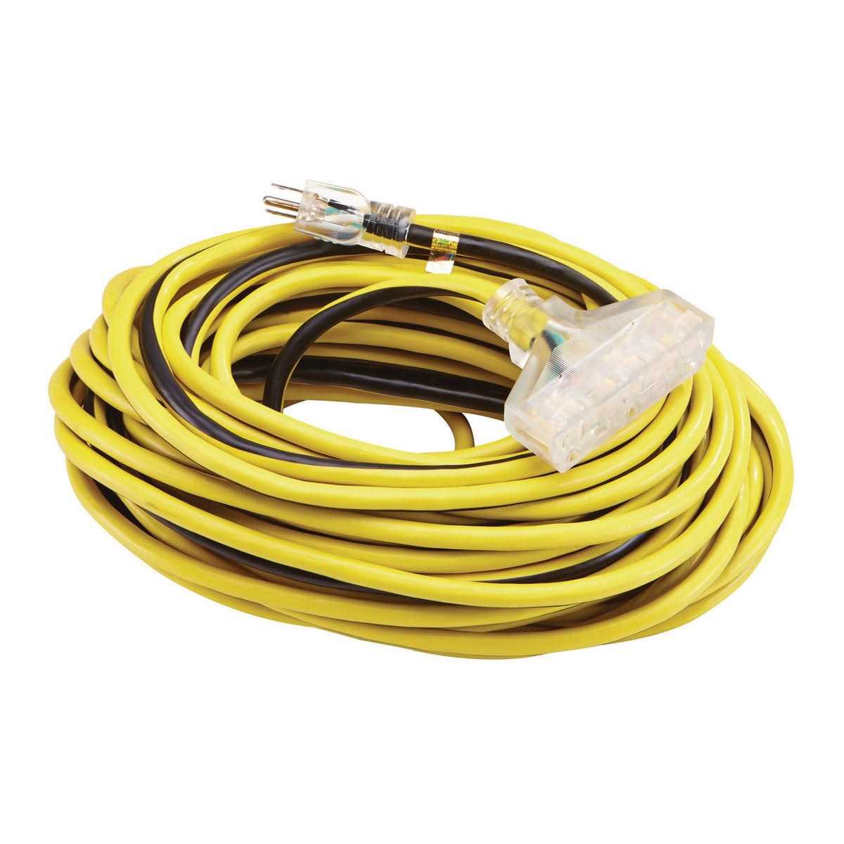 Vanguard 10/3 Gauge Triple Tap Extension Cord - Zenithce