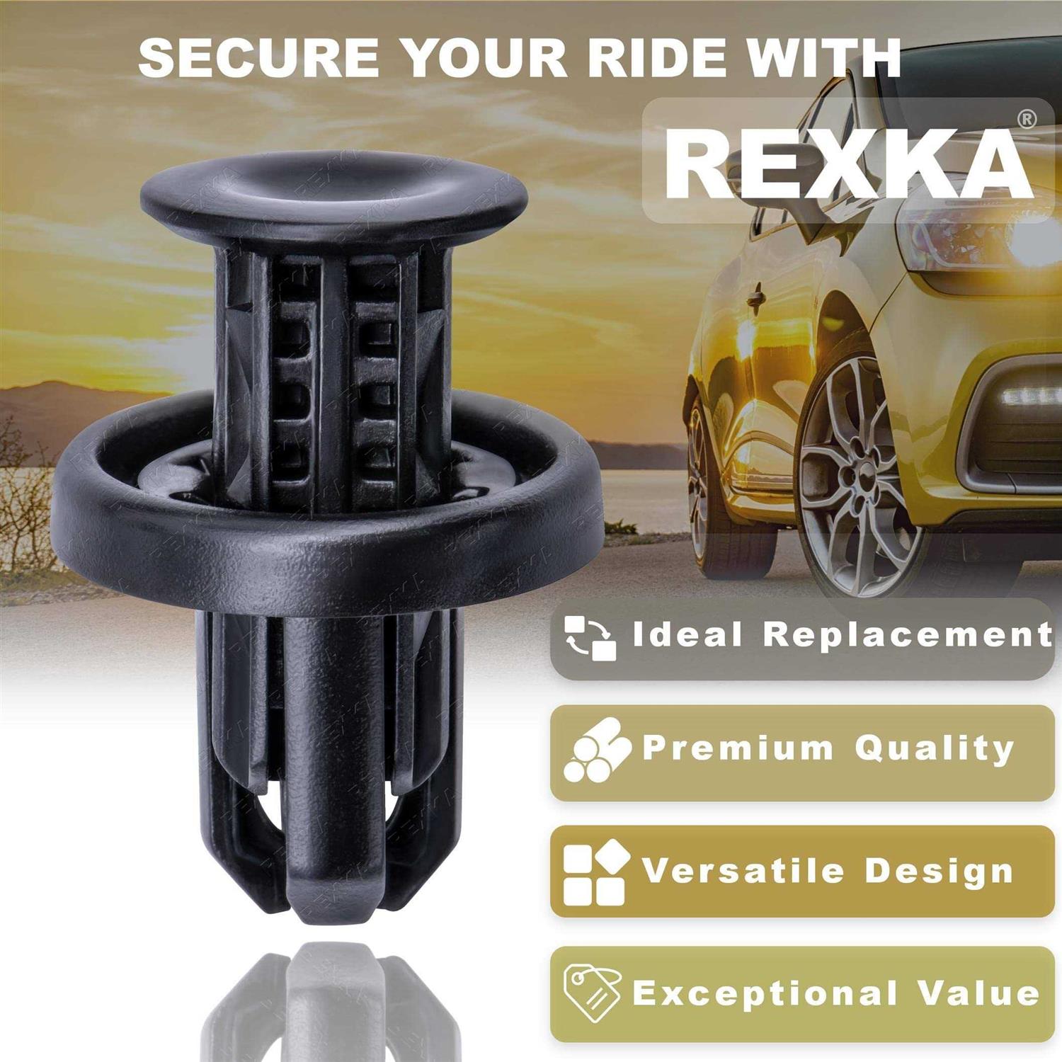 Rexka M6-1.0 X 25mm Body Bolts Screw for GM Buick Cadillac Chevrolet Door Trim Panel Raidator Fog Lamp Horn 11503834 20351035 GMC Oldsmobile - Zenithce