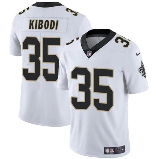 New Orleans Saints #35 Jacob Kibodi White Vapor Limited Stitched Jersey - Zenithce