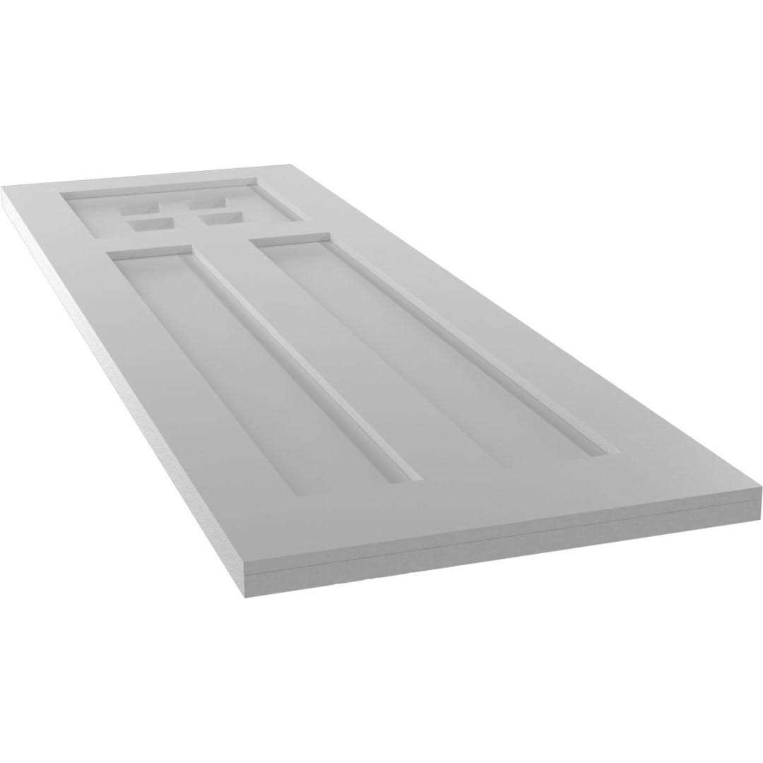 Ekena Millwork 12 1/2OD x 3 7/8ID x 3/4P Bradford Ceiling Medallion - Zenithce