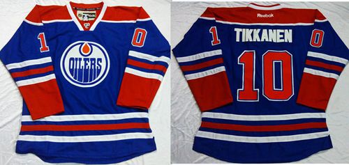 Oilers #10 Esa Tikkanen Light Blue Stitched Jersey - Zenithce