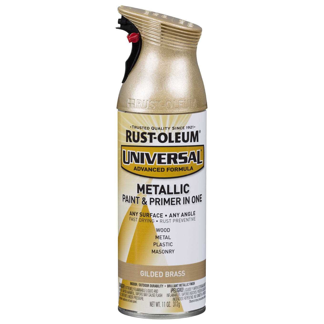 Rust-Oleum Universal 11 oz. Matte Metallic Gunmetal Gray Spray Paint - Zenithce