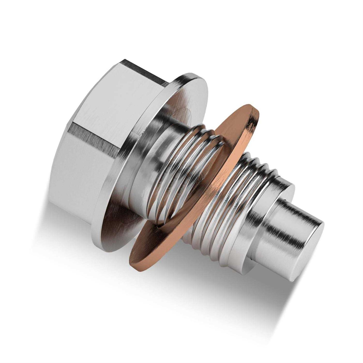 Stainless Steel Magnetic Oil Drain Plug - Zenithce