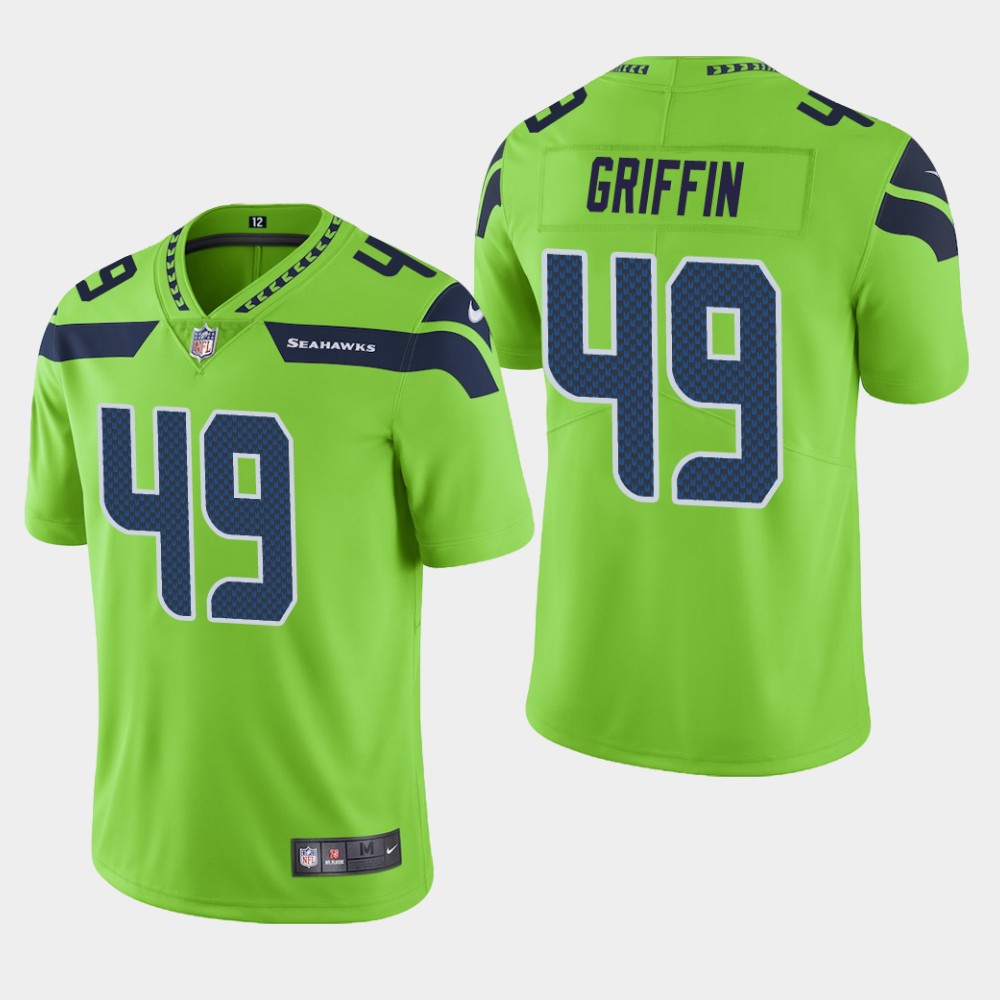Seahawks #49 Shaquem Griffin Green Stitched Jersey - Zenithce