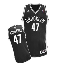 Brooklyn Nets #47 Andrei Kirilenko Black Swingman Jersey - Zenithce