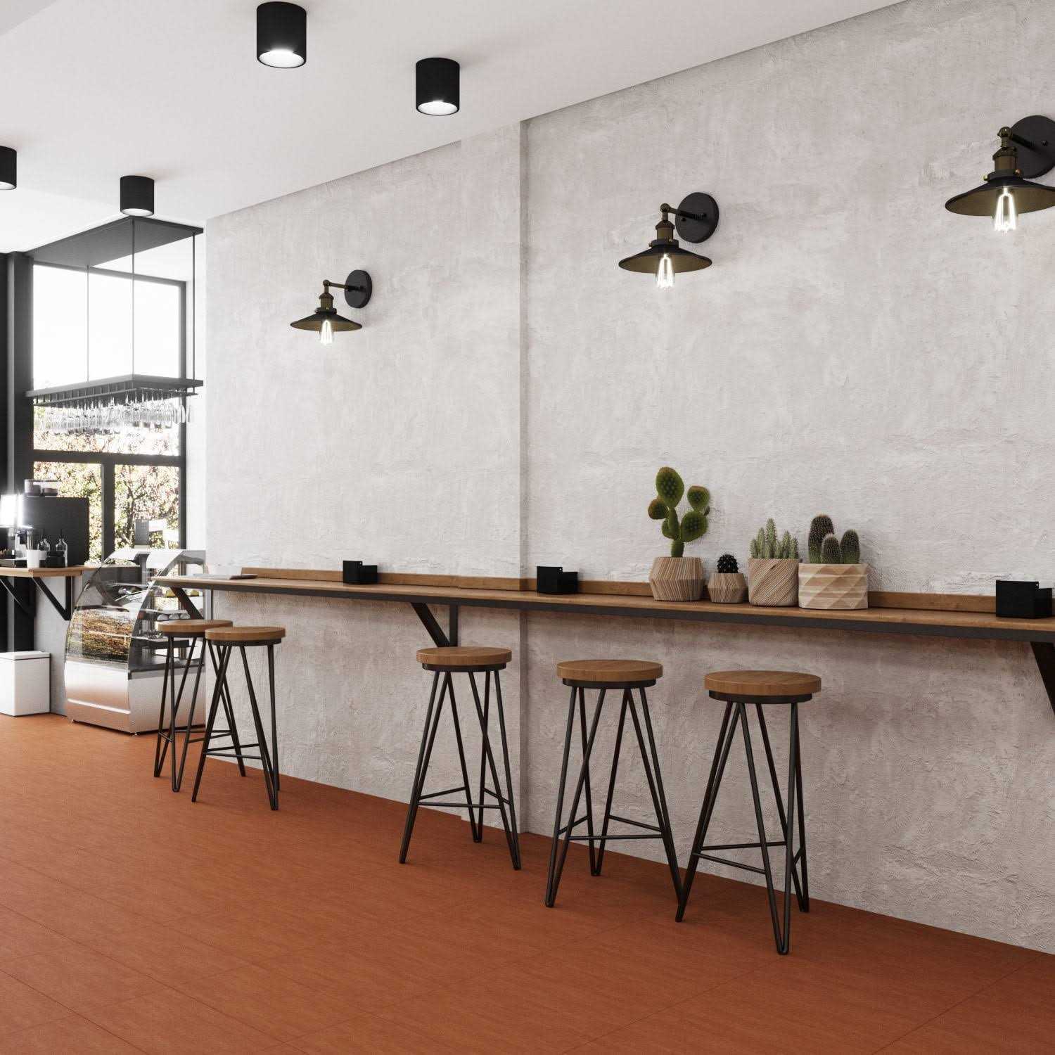 Lucida Surfaces Fabcore 28 MIL x 12 in. W x 24 in. L Glue Down Waterproof Vinyl Tile Flooring - Zenithce