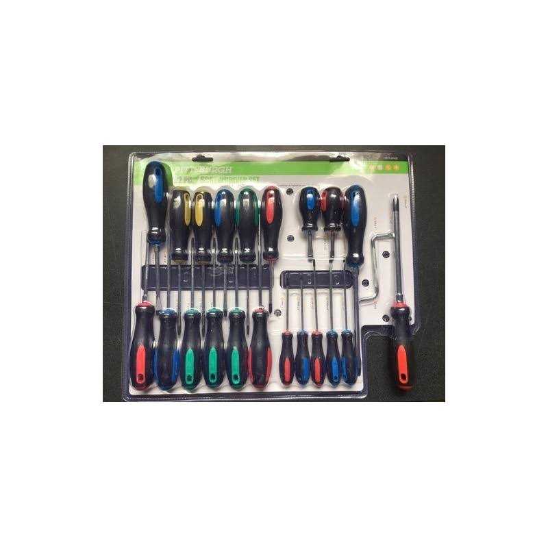 Pittsburgh 22 in. Long Reach Screwdriver Set - Zenithce