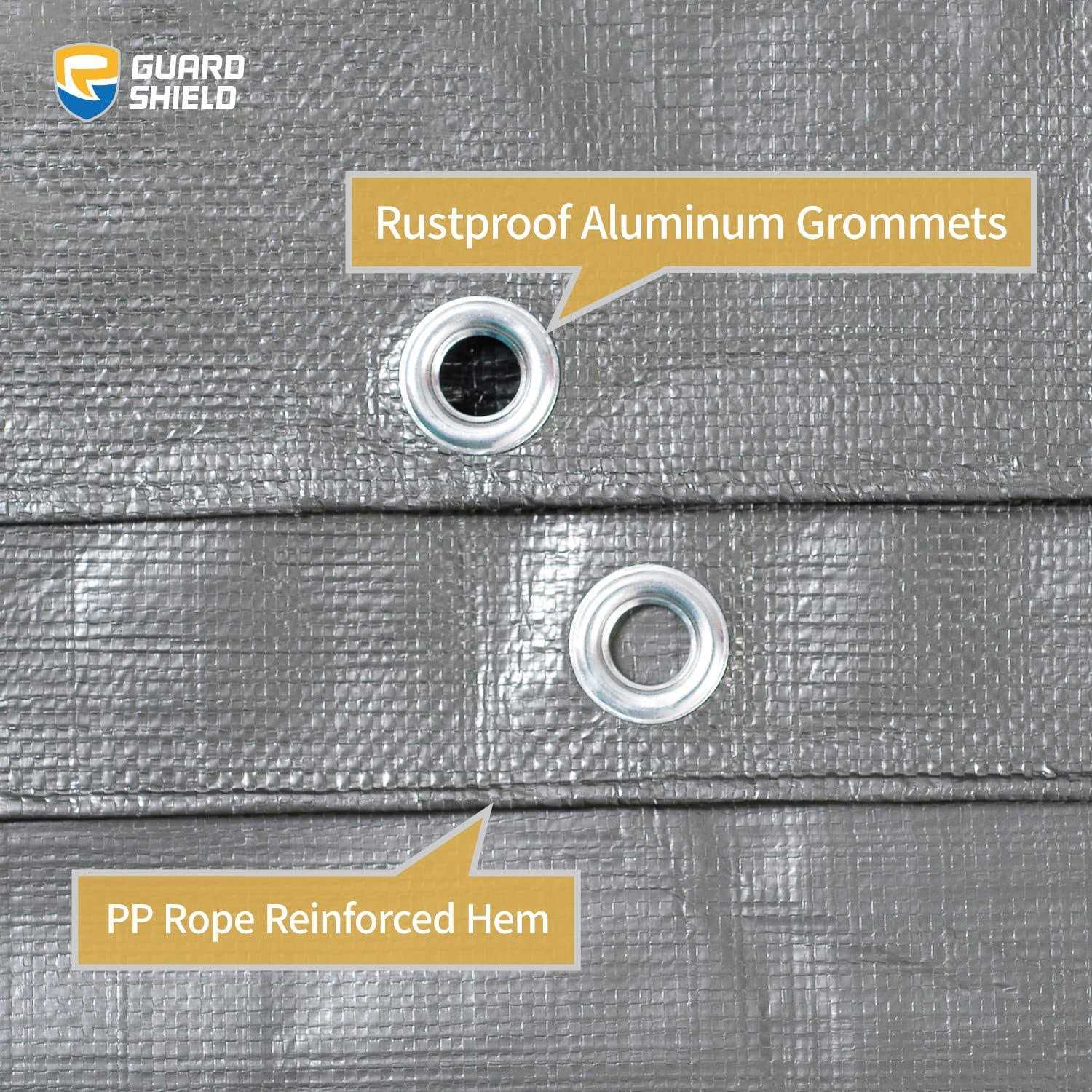 Guard Shield Tarp Multi Purpose Waterproof Poly Tarp Cover - Zenithce