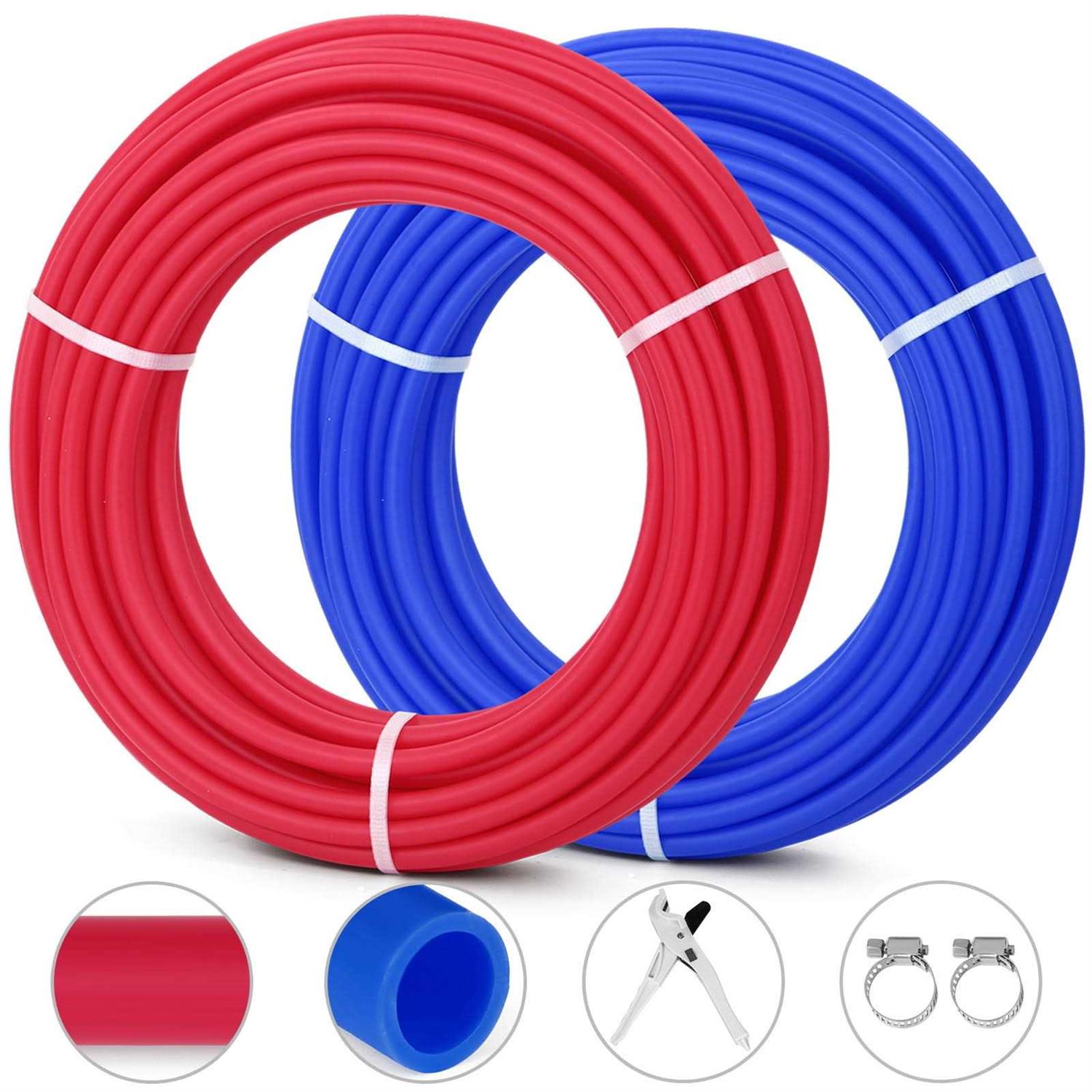 Happybuy PEX Heat Transfer Plates Radiant Heat Transfer Plates 4Ft PEX Aluminum Heat Transfer Plates 1/2Inch Heat Transfer Plates for PEX - Zenithce
