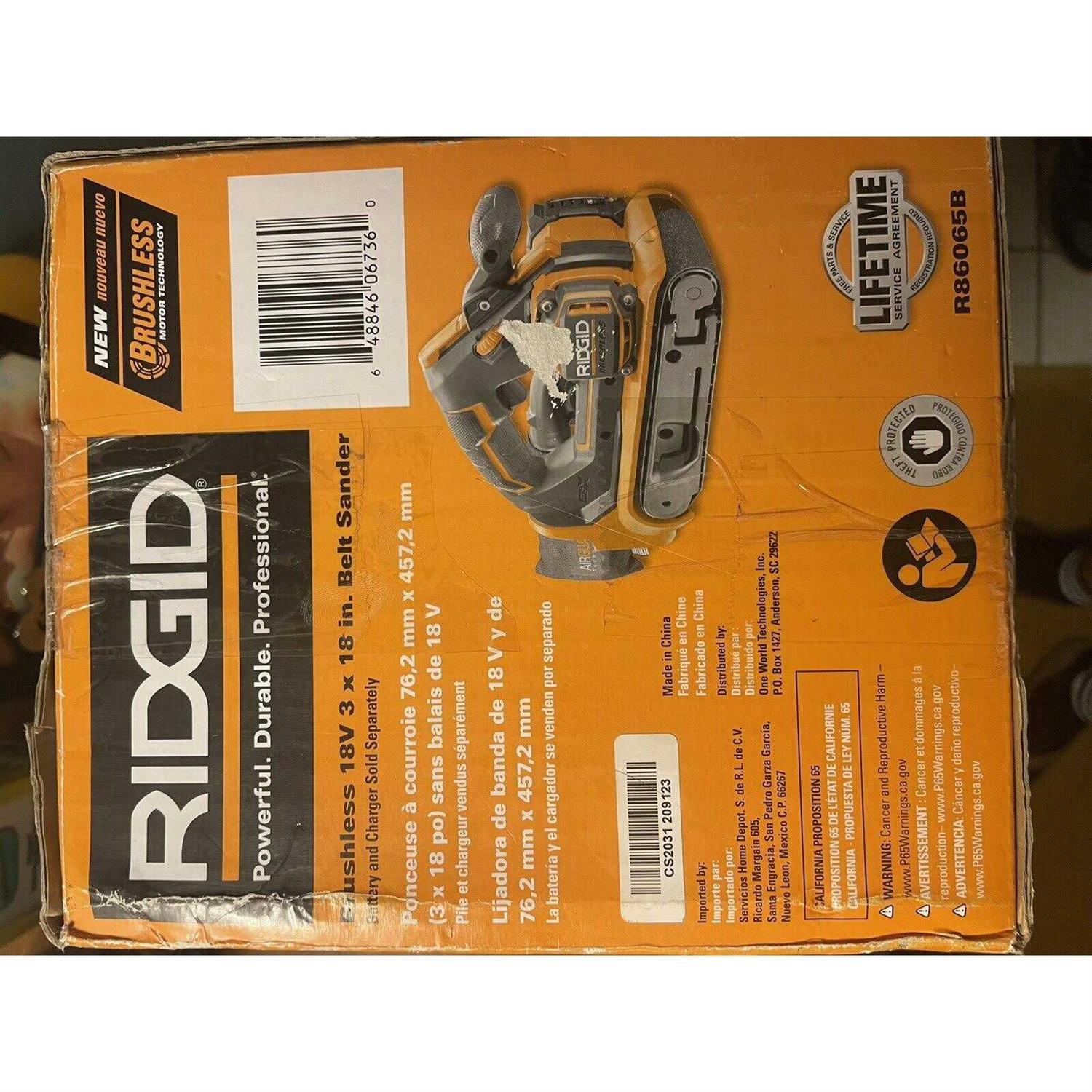 RIDGID 18 Volt Cordless 1/2 in. Drill/Driver R86001 - Zenithce