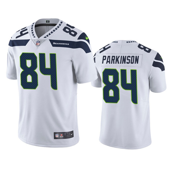 Seattle Seahawks #84 Colby Parkinson White Vapor Untouchable Limited Stitched Jersey - Zenithce