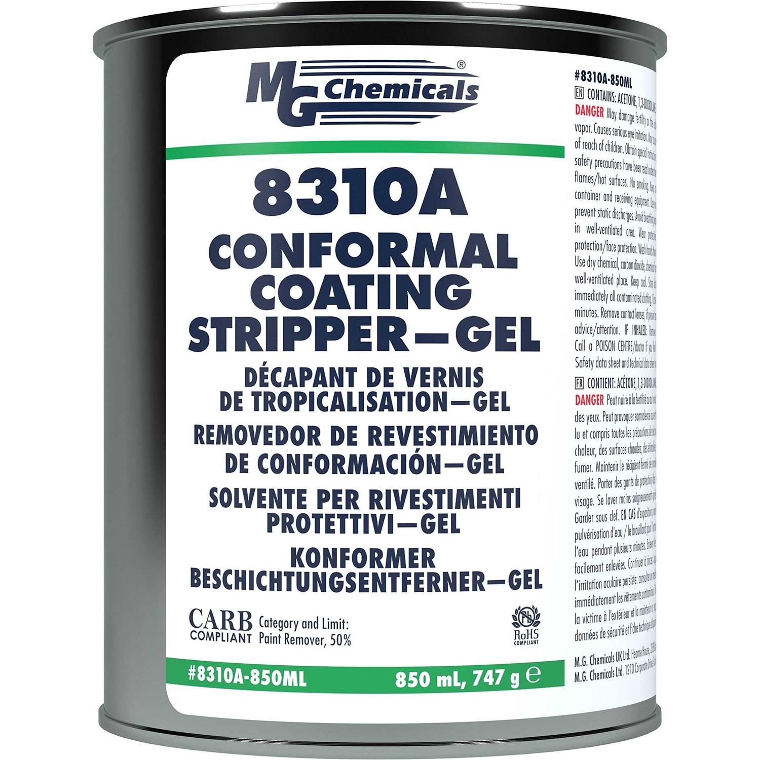 MG Chemicals 422C-55MLCA 422C Silicone Conformal Coating 55 mL Bottle - Zenithce