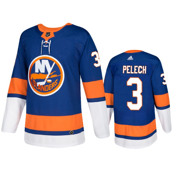 New York Islanders #3 Adam Pelech Royal Stitched Jersey - Zenithce