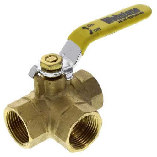 Webstone Tankless Water Heater Valve,3/4 in,Brass 44443WPR - Zenithce