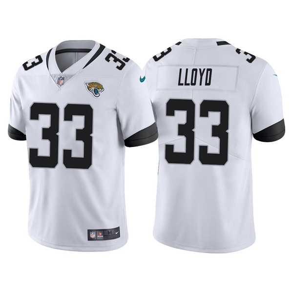 Jacksonville Jaguars #33 Devin Lloyd White Vapor Untouchable Limited Stitched Jersey - Zenithce