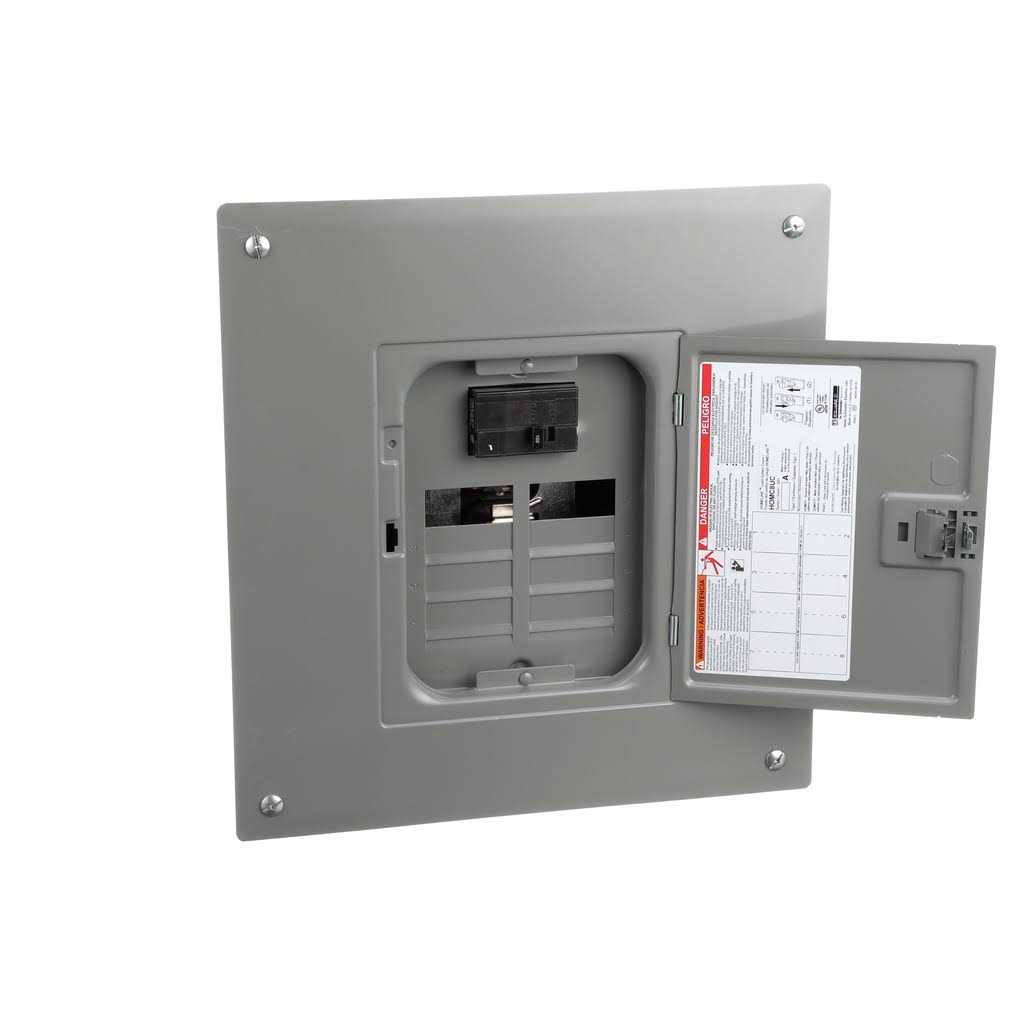 Square D Homeline 100-Amp 20-Spaces 40-Circuit Main Breaker Plug-On Neutral Load Center HOM2040M100PQCVP - Zenithce