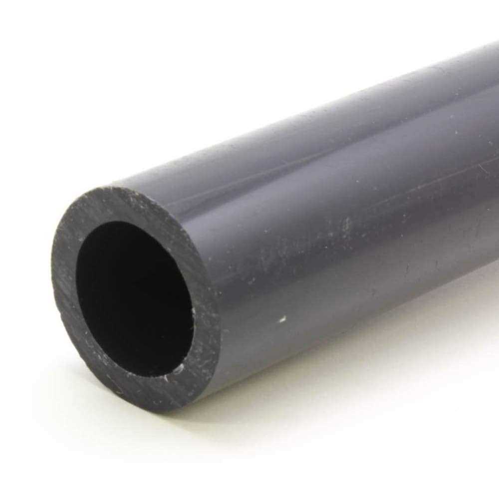 PVC Pipe Schedule 80 Industrial Grade Grey Grey/PVC - Zenithce