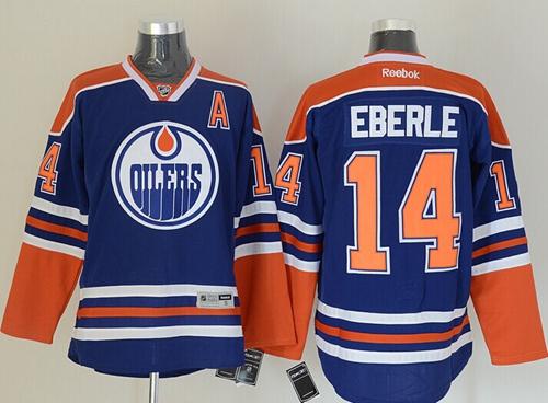 Oilers #14 Jordan Eberle Light Blue Stitched Jersey - Zenithce