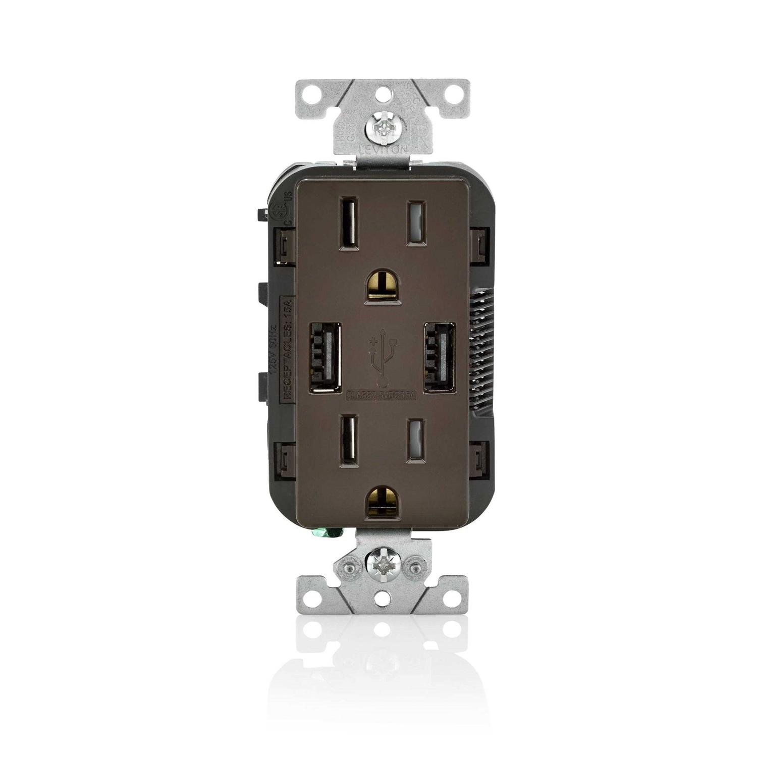 Leviton T5625-W Decora Combination Switch and Tamper-Resistant Receptacle - Zenithce