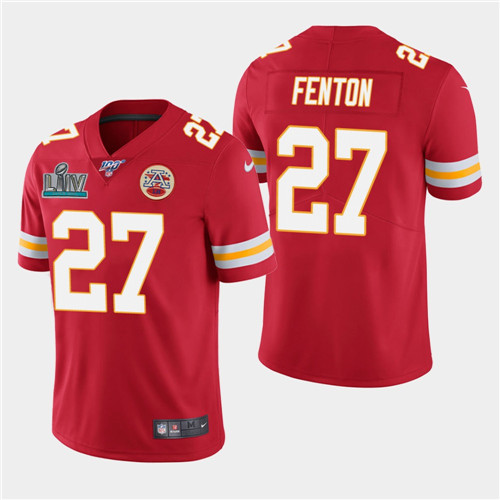 Chiefs #27 Rashad Fenton Red Super Bowl LIV Vapor Untouchable Limited Stitched Jersey - Zenithce