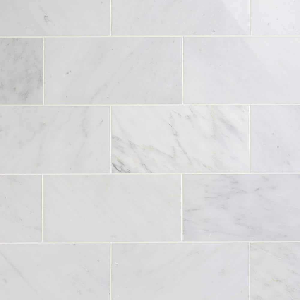 Ivy Hill Tile Oriental 4 in. x 12 in. x 8 mm Marble Floor and Wall Subway Tile - Zenithce