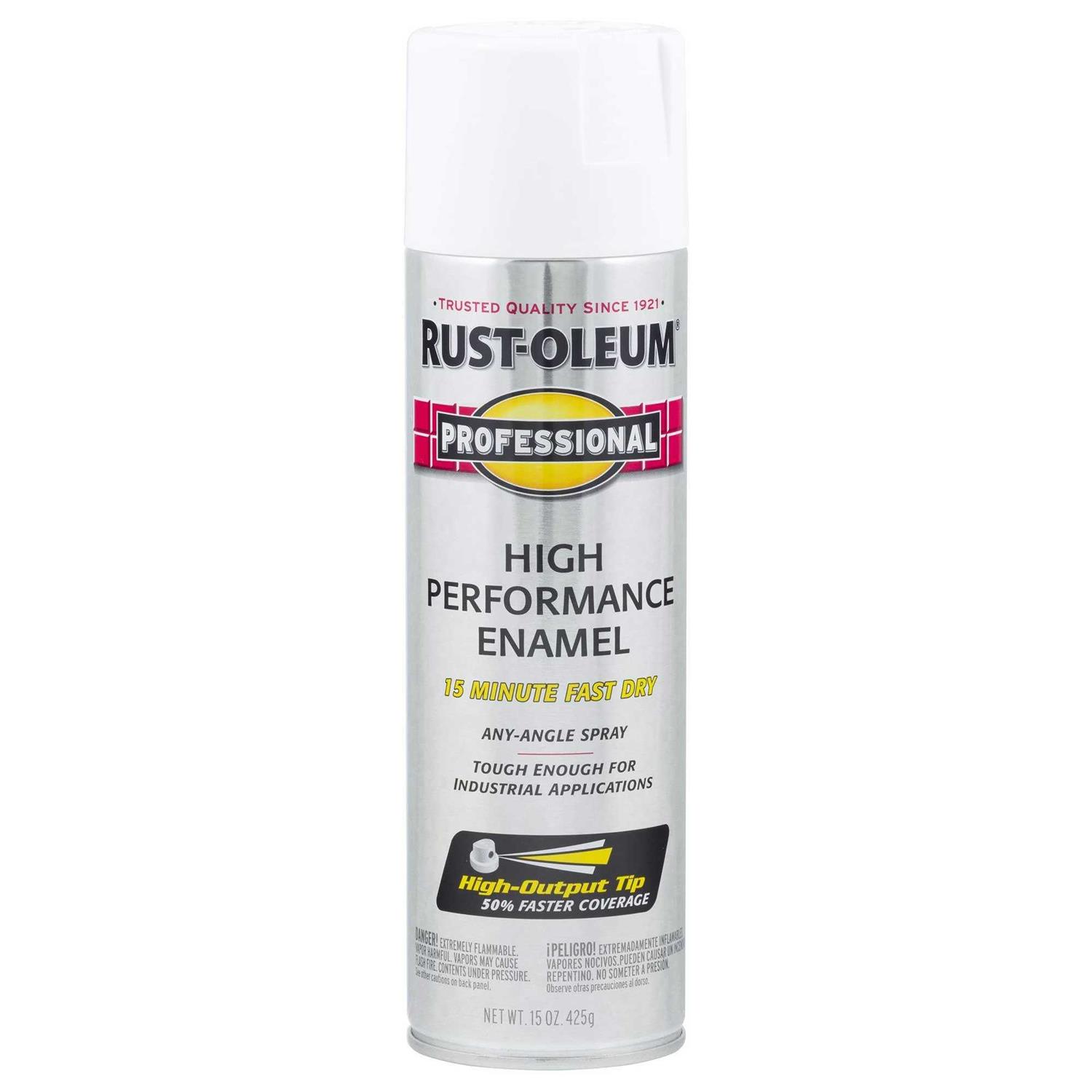 Rust-Oleum Professional High Performance Enamel Spray Paint - Zenithce
