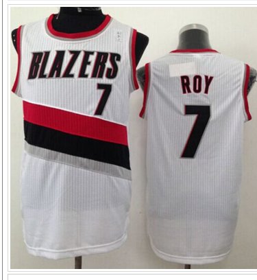 Revolution 30 Portland Trail Blazers #7 Brandon Roy White Jersey - Zenithce