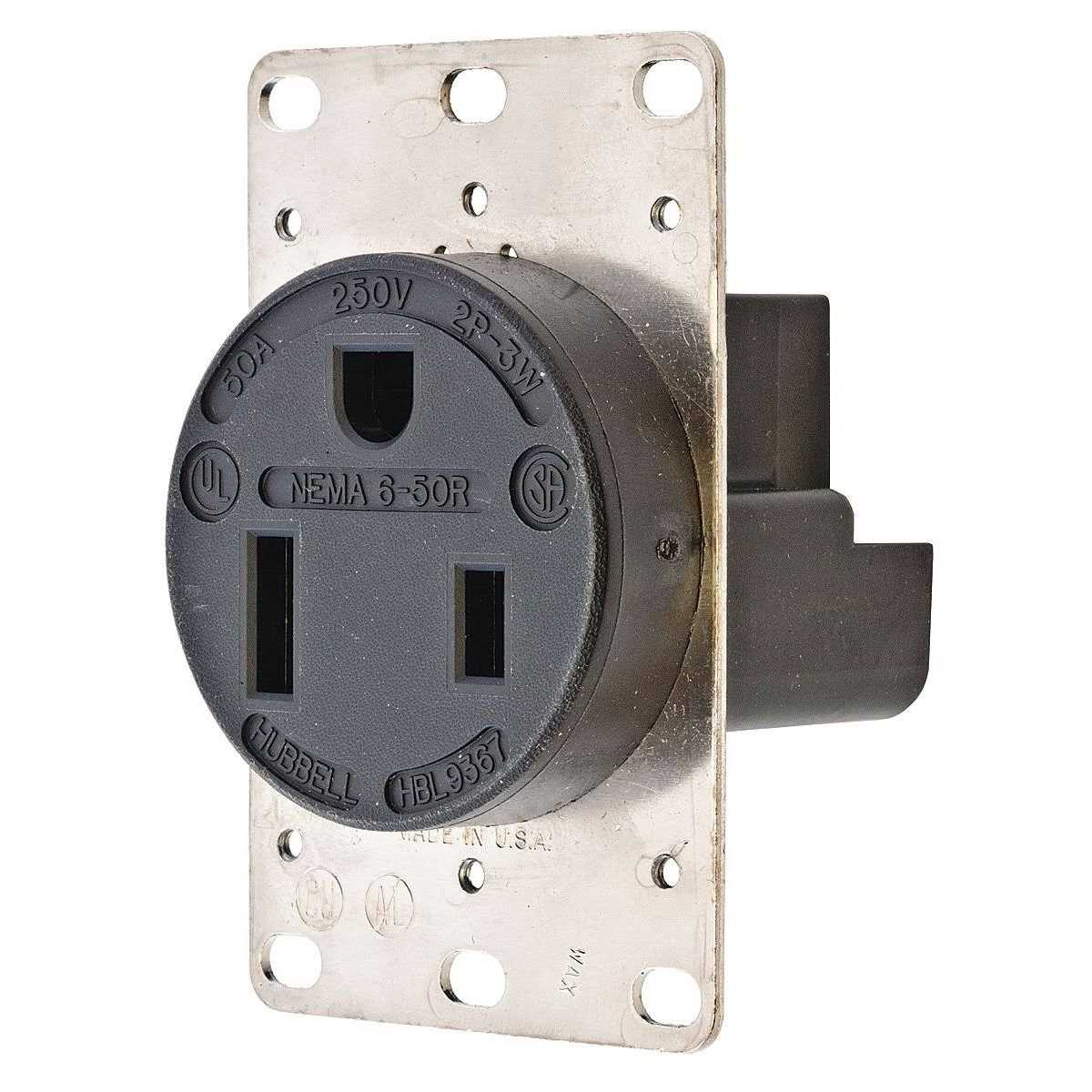 Hubbell HBL8410 Single Receptacle - Zenithce