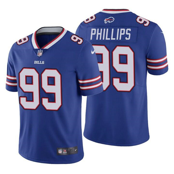 Buffalo Bills #99 Harrison Phillips Blue Vapor Untouchable Limited Stitched Jersey - Zenithce