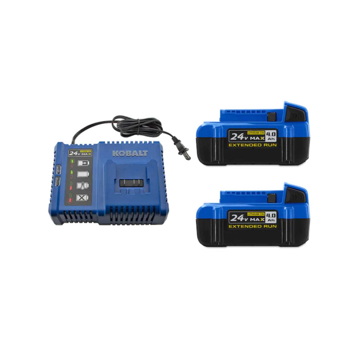 Kobalt 24-Volt Max 2-Pack 4 Amp-Hour - Zenithce