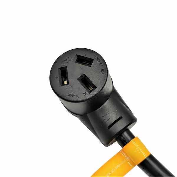 parkworld 1 ft. 10/3 STW3-Wire Dryer 3-prong 10-30P Plug to Welder 6-50R Receptacle Adapter Cord - Zenithce