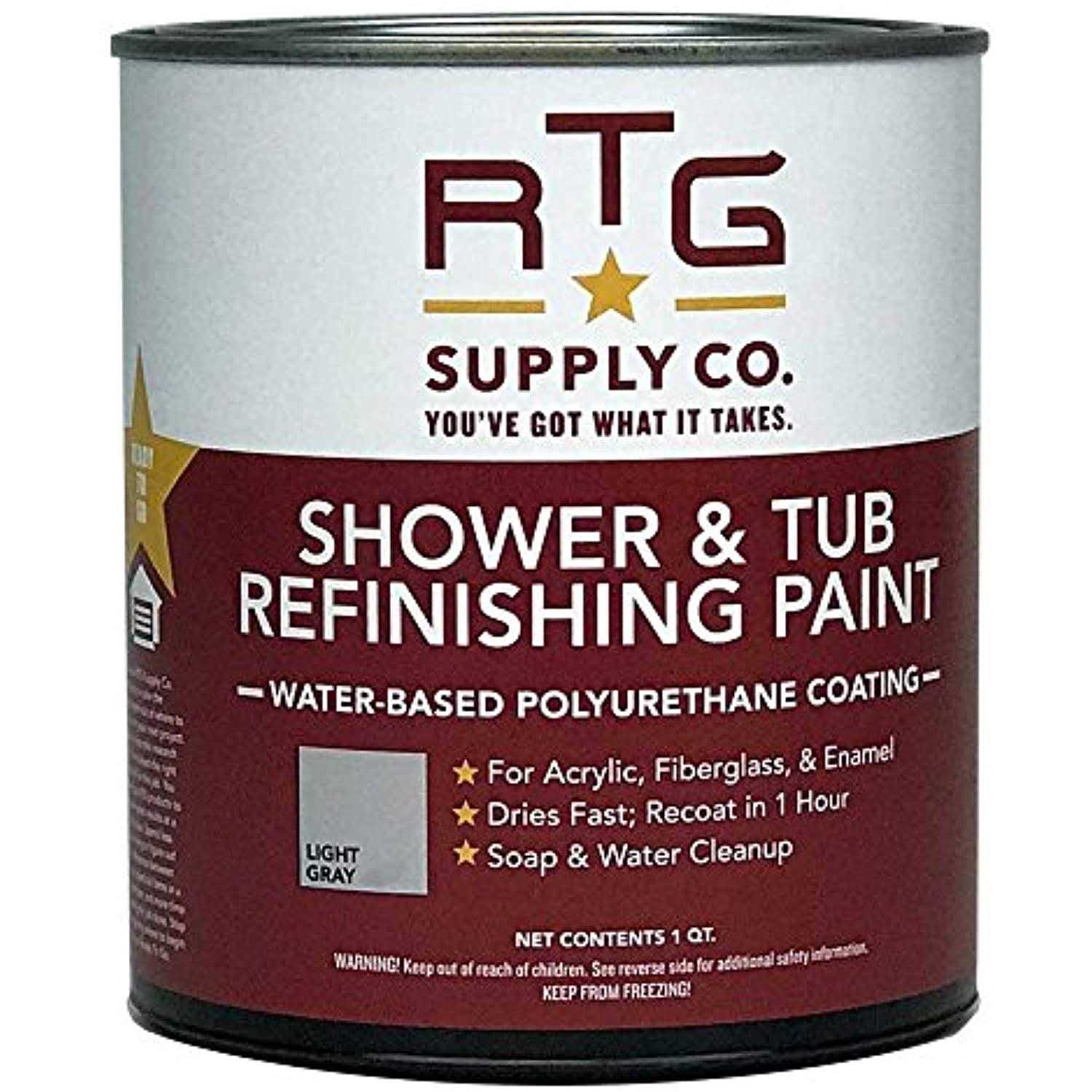 Rtg Shower & Tub Refinishing Paint - Zenithce