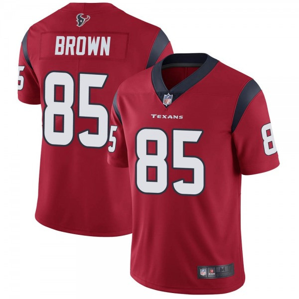 Houston Texans #85 Pharaoh Brown New Red Vapor Untouchable Limited Stitched Jersey - Zenithce