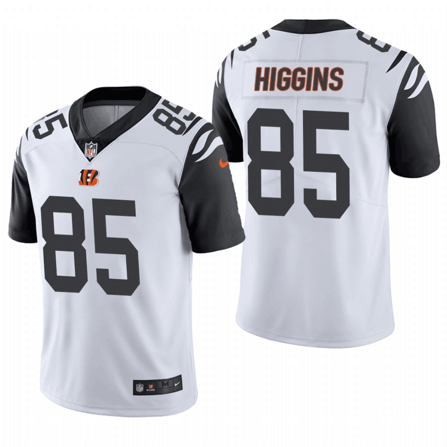 Cincinnati Bengals #85 Tee Higgins White Vapor Untouchable Limited Stitched Jersey - Zenithce