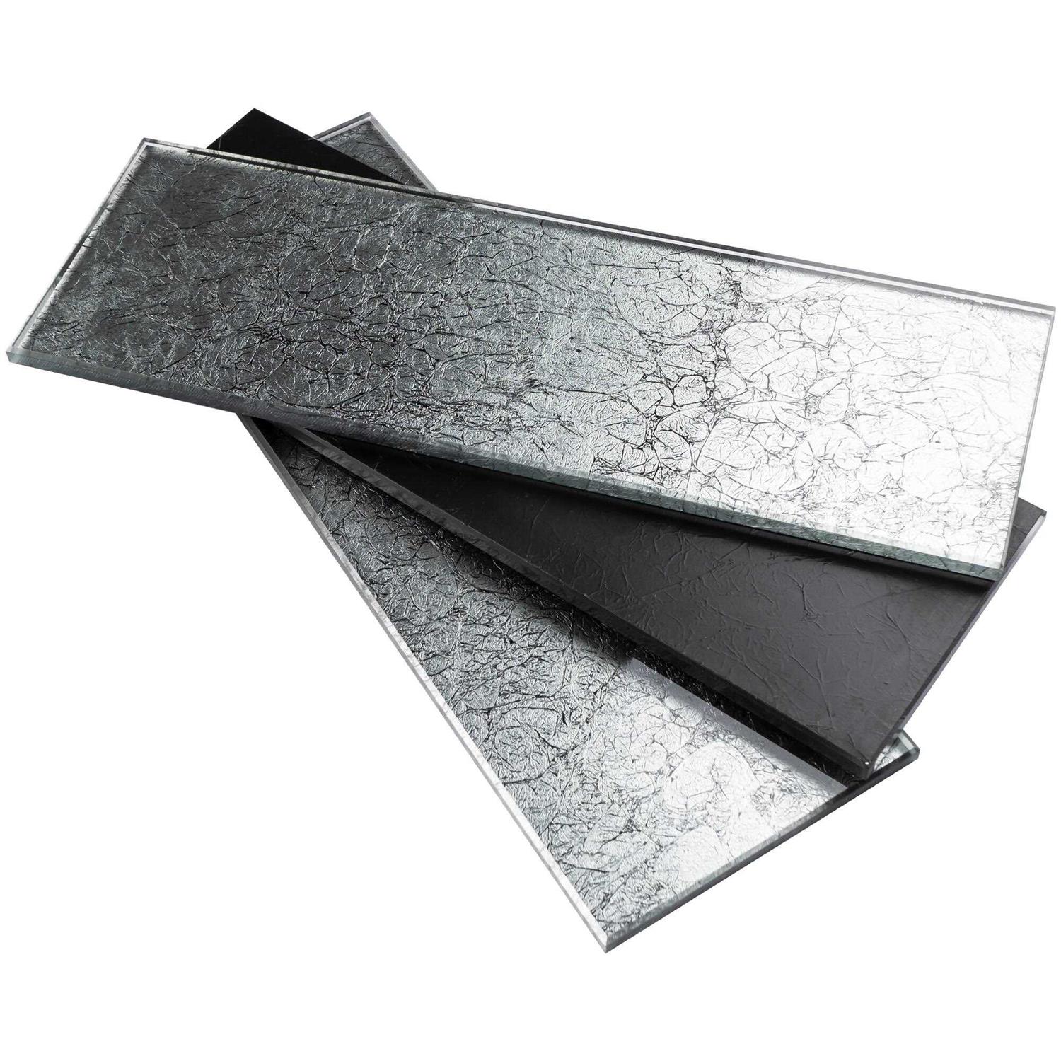 Crystile 4 x 12 Glass Mosaic Subway Tile Supreme Tile - Zenithce