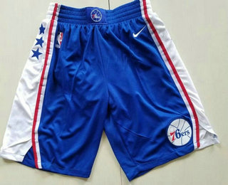 Philadelphia 76ers Blue Swingman Shorts - Zenithce