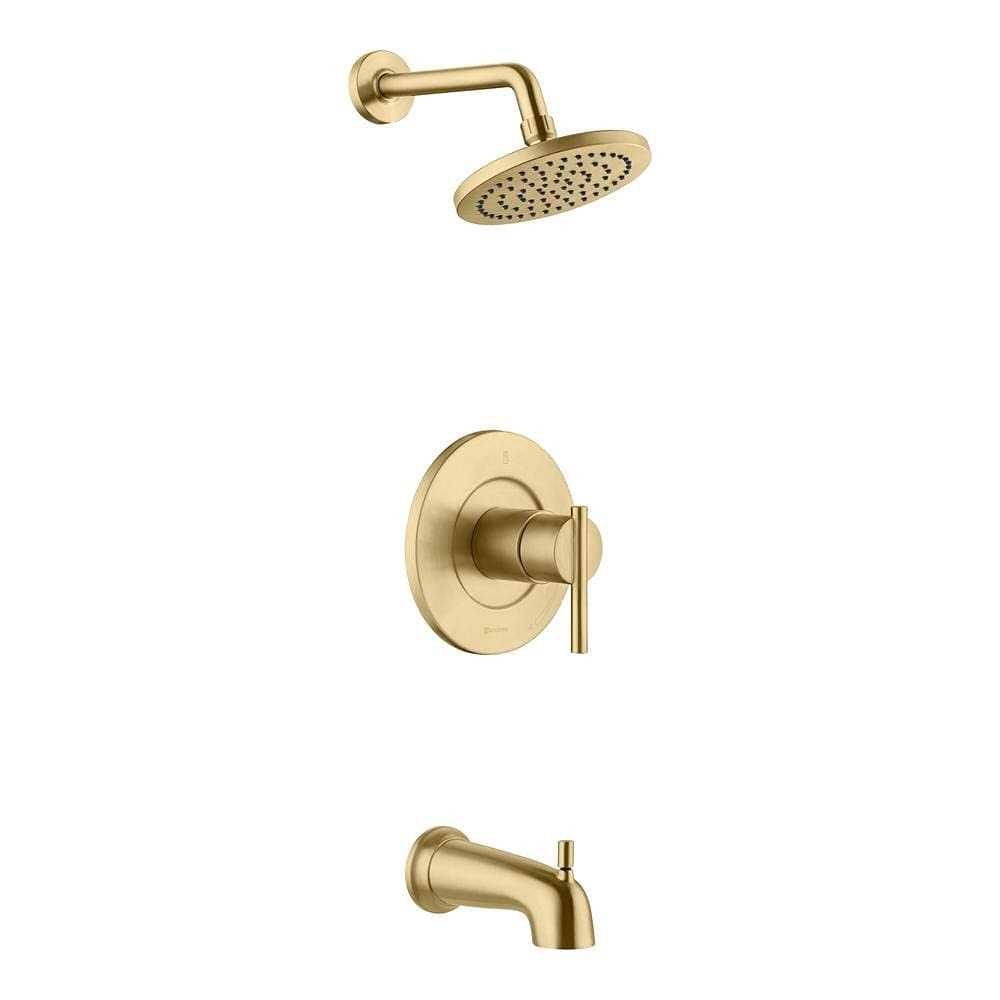Glacier Bay Dorind Single-Handle 1-Spray Tub and Shower Faucet - Zenithce