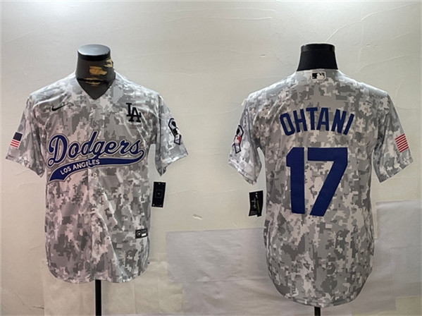 Los Angeles Dodgers #17 Shohei Ohtani 2024 Arctic Camo Stitched Jersey - Zenithce
