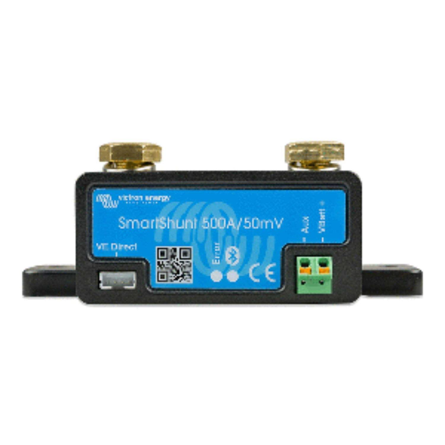 Victron SmartShunt 500A/50mV IP65 Bluetooth Battery Monitor - Zenithce