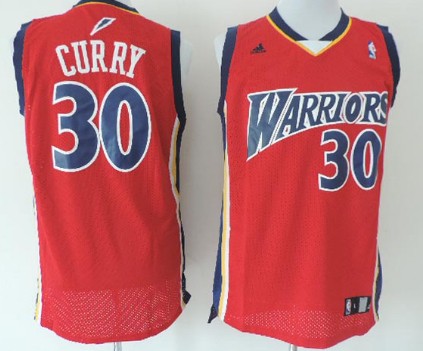 Golden State Warriors #30 Stephen Curry 2009 Red Swingman Jersey - Zenithce