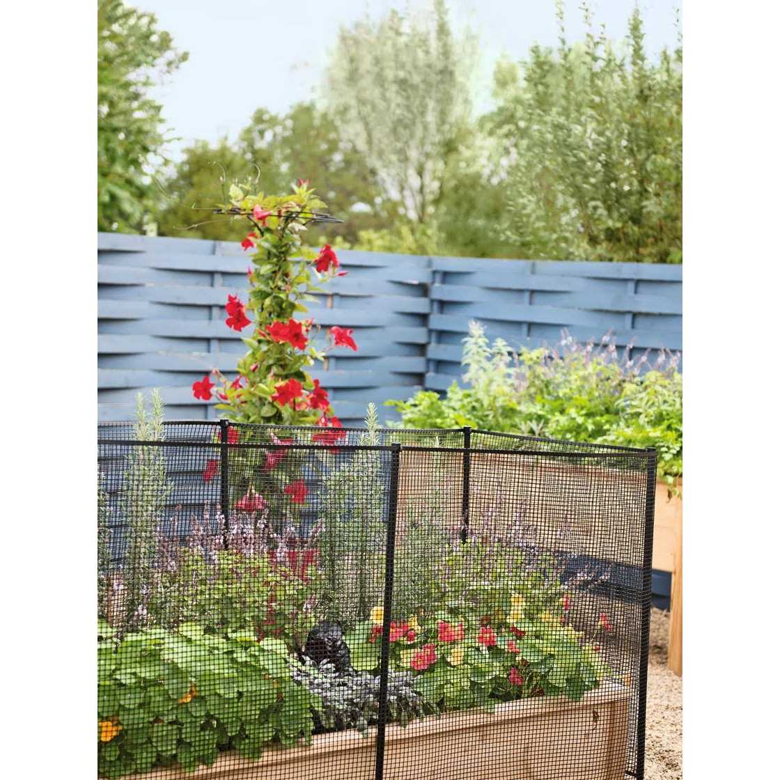 Gardener’s Supply Company Fence Stakes with Clips Set of 6 - Zenithce
