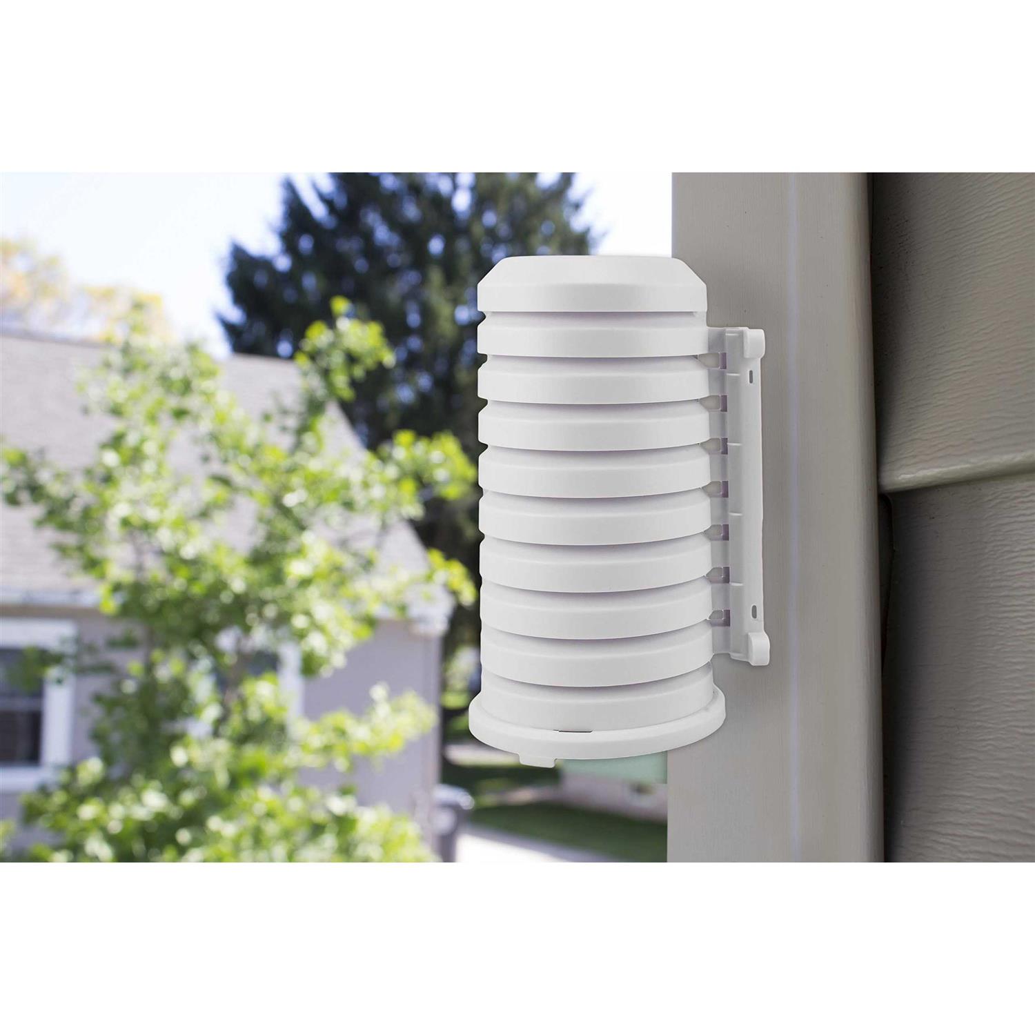 La Crosse Technology S88907 Vertical Wireless Color Forecast Station with Temperature Alerts - Zenithce