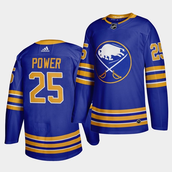 Buffalo Sabres #25 Owen Power Royal Stitched Jersey - Zenithce