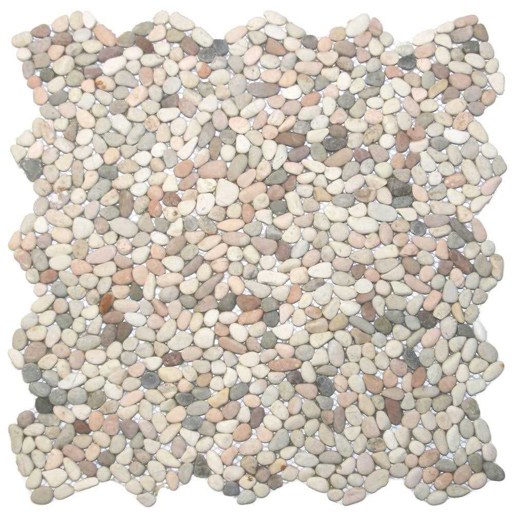 Random Sized Natural Stone Mosaic Tile CNK Tile - Zenithce