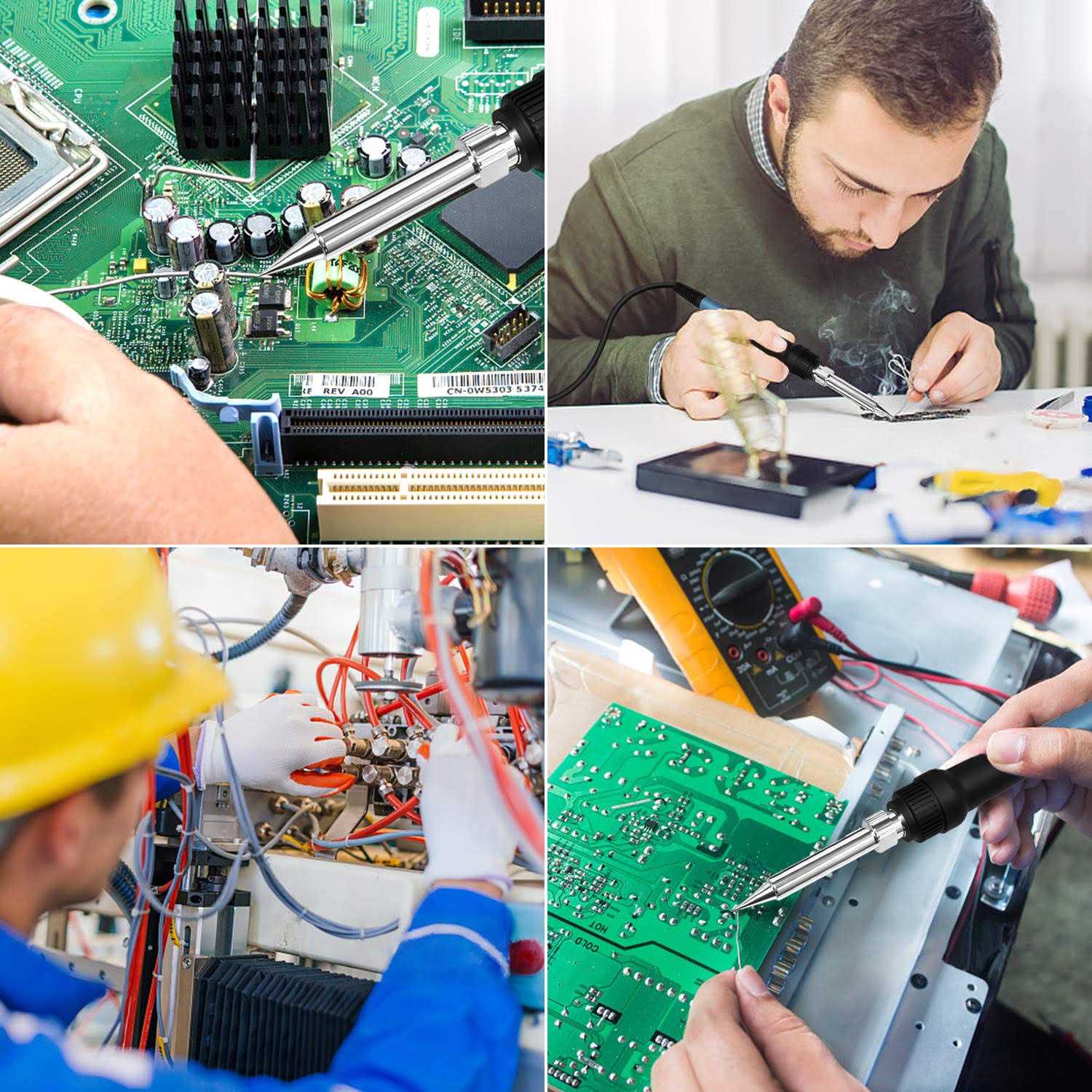Soldering Practice Kit,3 Kits SMD SMT Weldering Skills Training Board - Zenithce