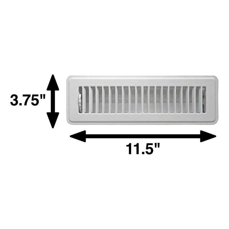 Rocky Mountain Goods Floor Register 2×10 Heavy Duty Walkable Register - Zenithce