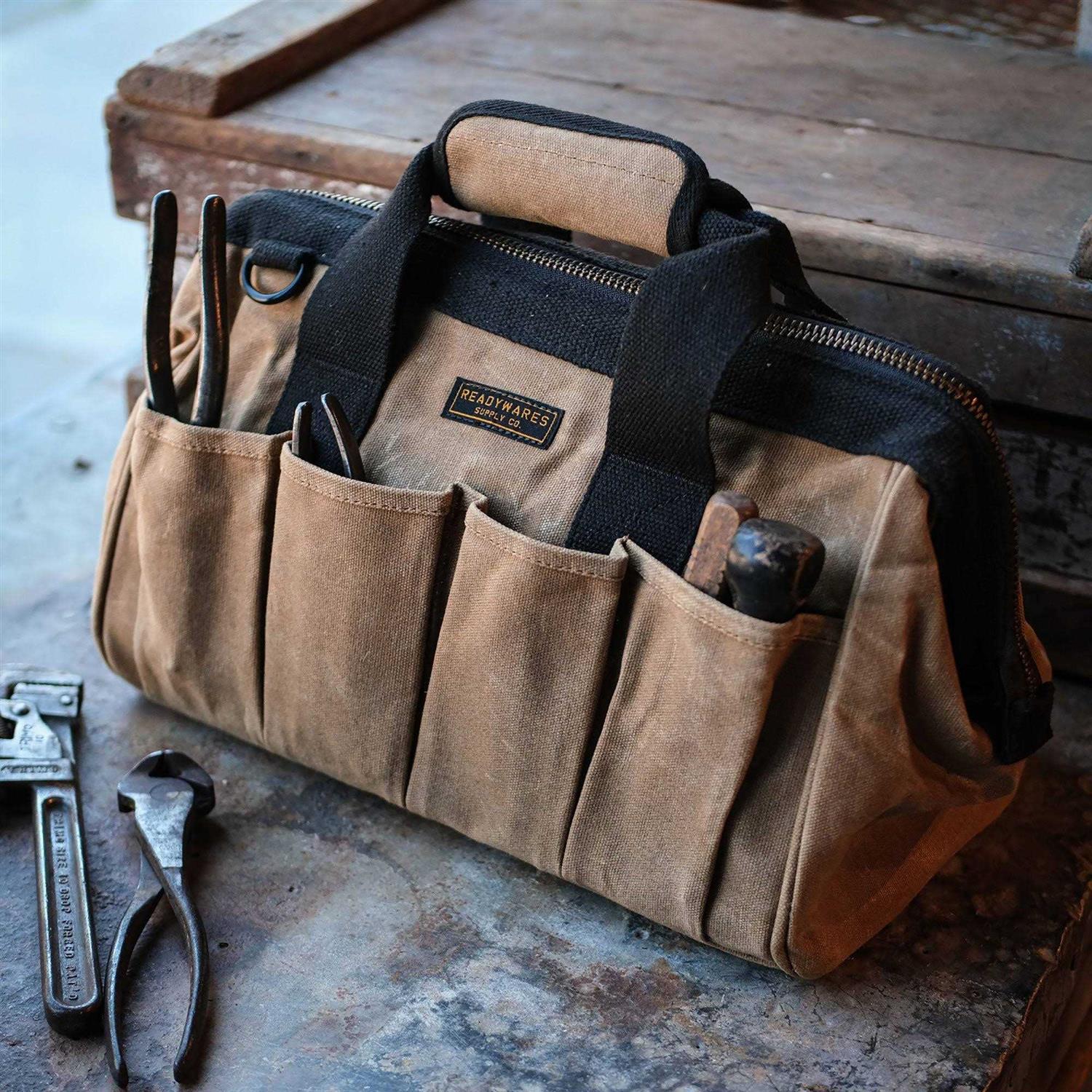 Readywares Waxed 14 Supply Bag - Zenithce