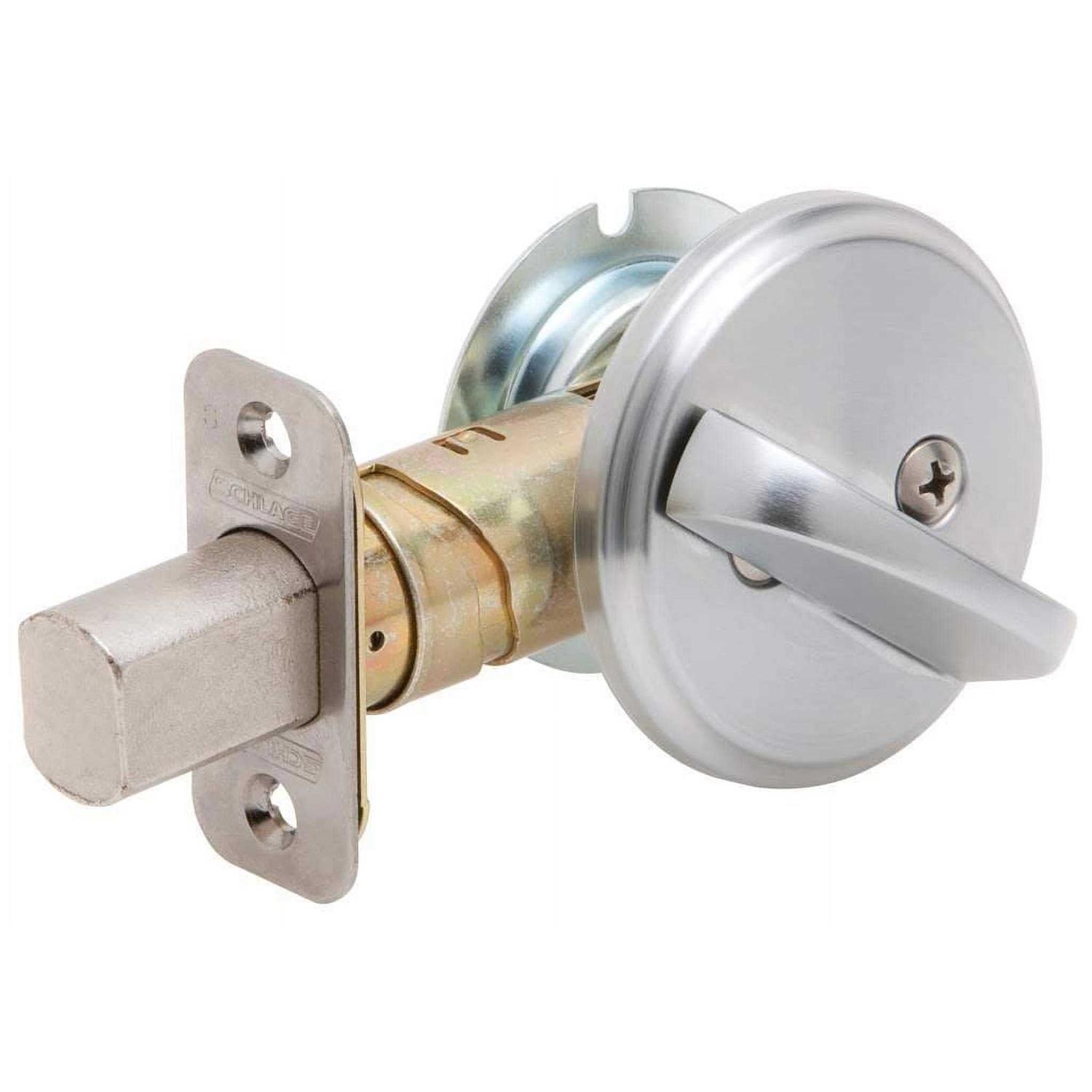 Schlage B60 Single Cylinder Collins Deadbolt - Zenithce