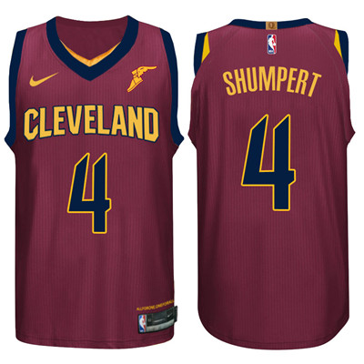 Cleveland Cavaliers #4 Iman Shumpert Jersey 2017-18 New Season Wine Red Jersey - Zenithce