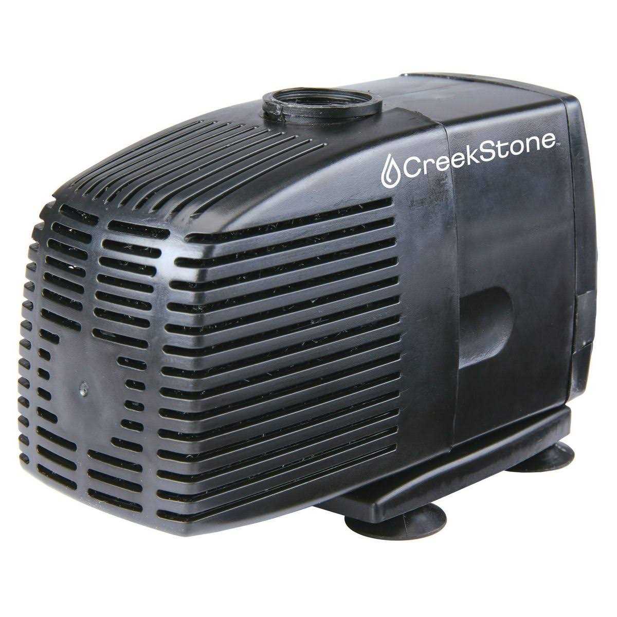 CREEKSTONE 4500 GPH Submersible Waterfall Pump - Zenithce